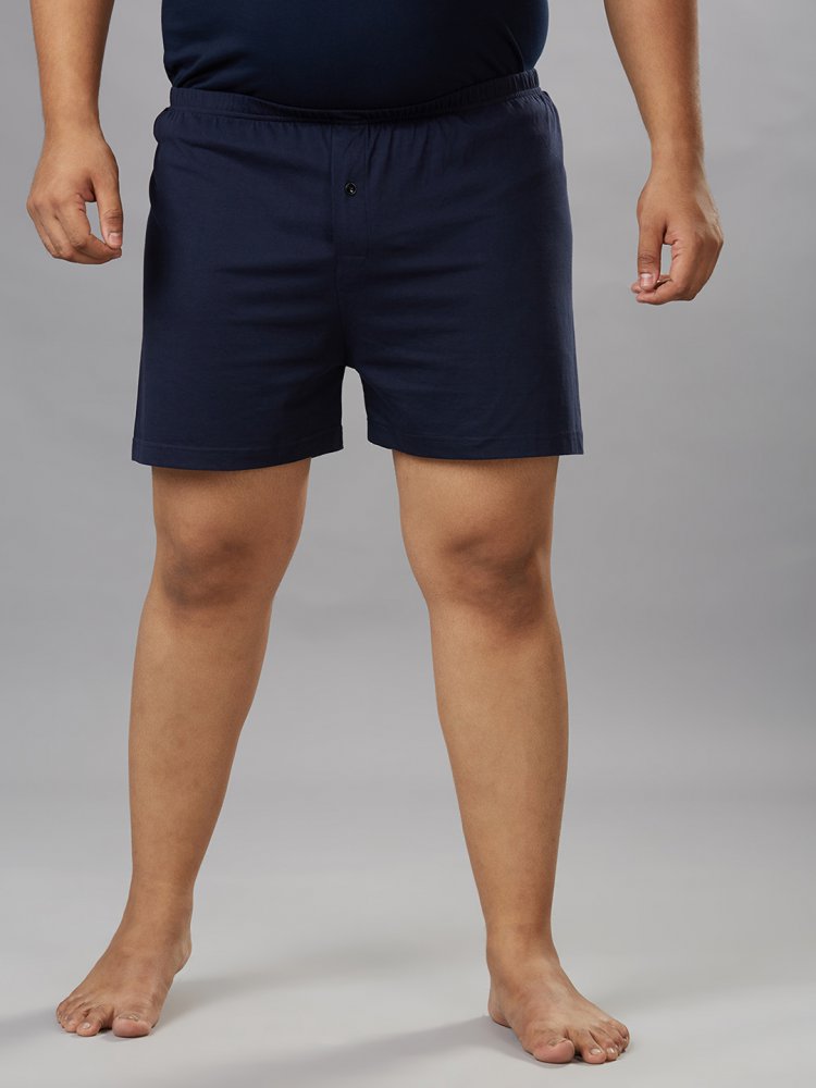 Boxer - Plain - Navy Blue