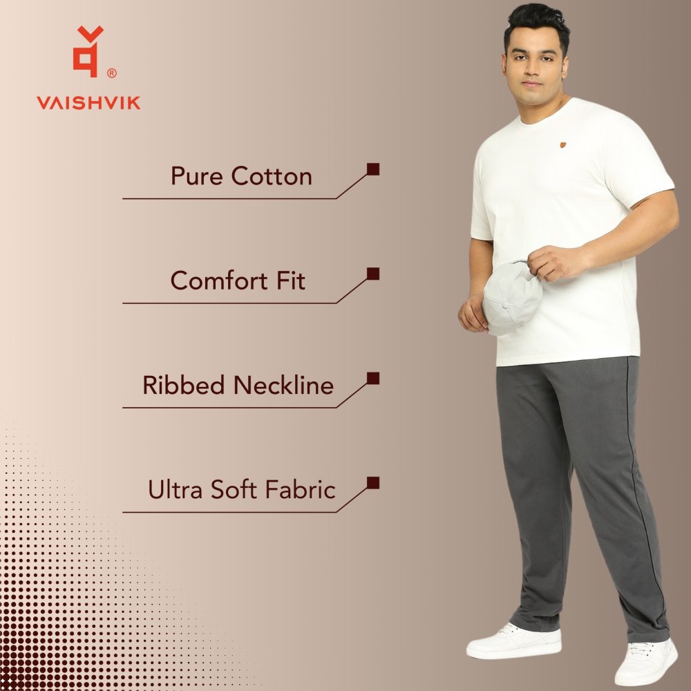 T-Shirt - Plain - Off White