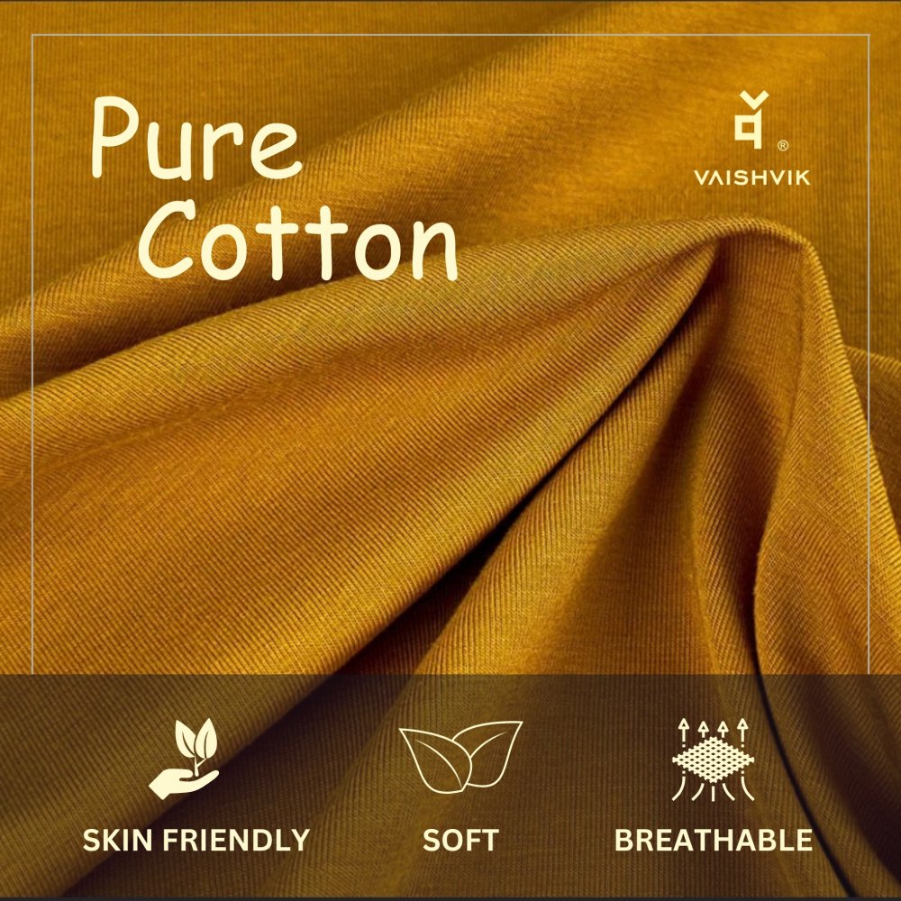 T-Shirt - Plain - Mustard Yellow