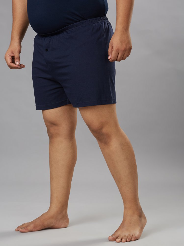 Boxer - Plain - Navy Blue