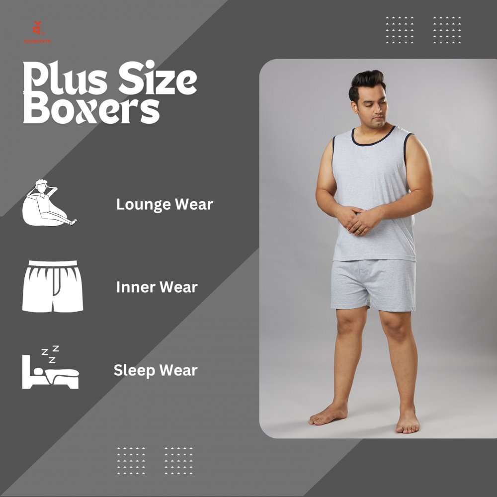 Boxer - Plain - Grey