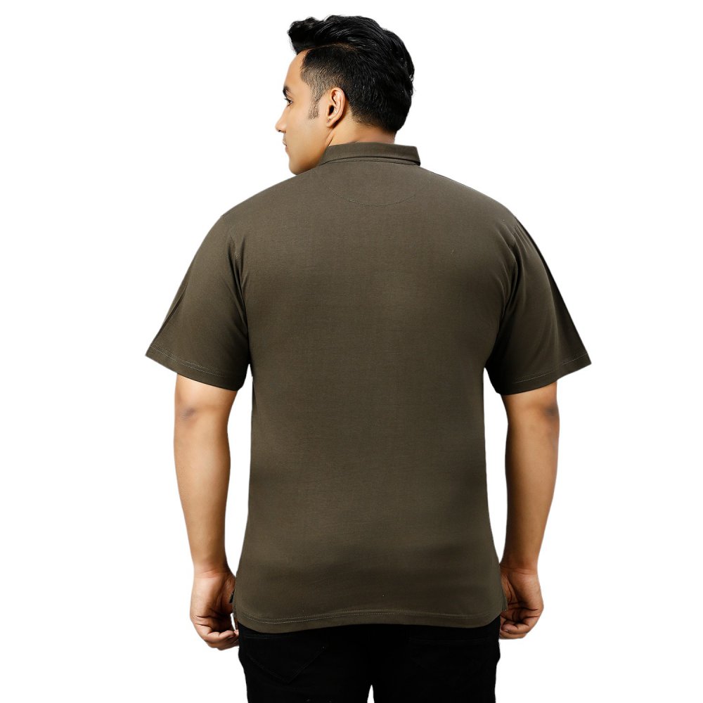 T-Shirt - Polo - Olive Green