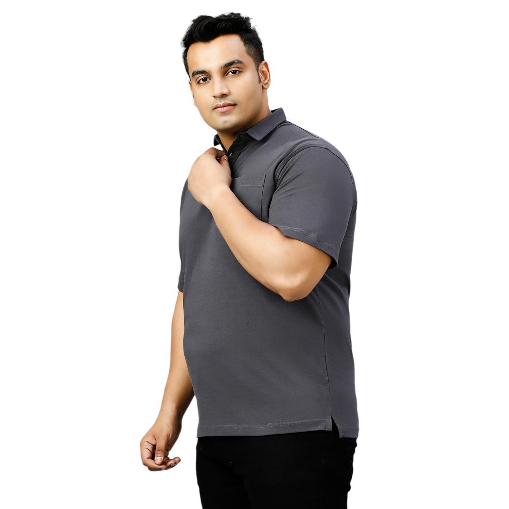 T-Shirt - Polo - Dark Grey