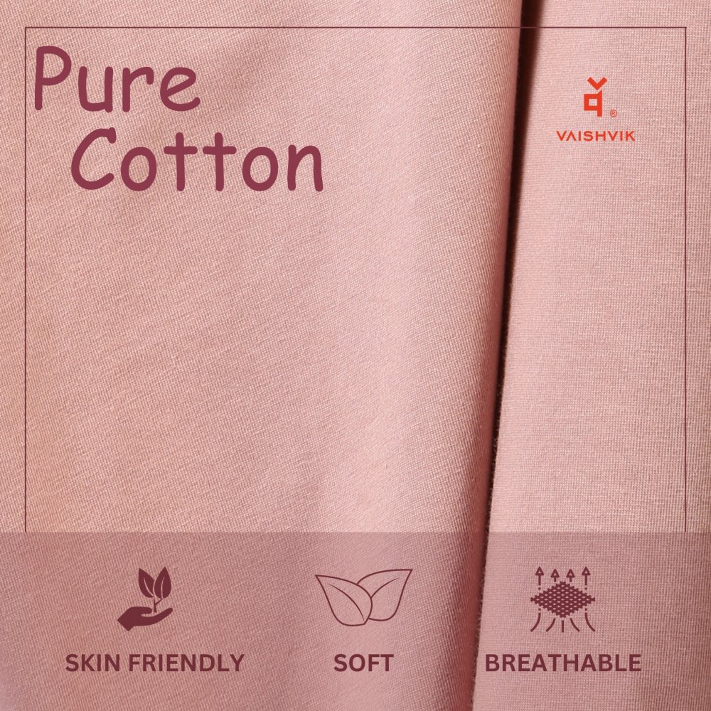 T-Shirt - Plain - Light Pink