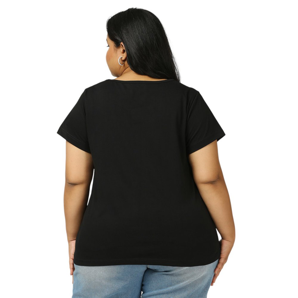 T-Shirt - Plain - Black