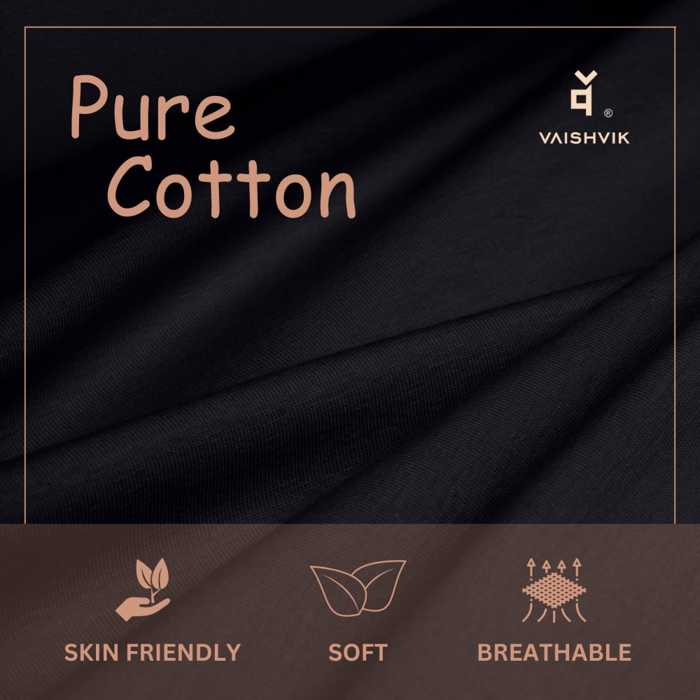 T-Shirt - Plain - Black