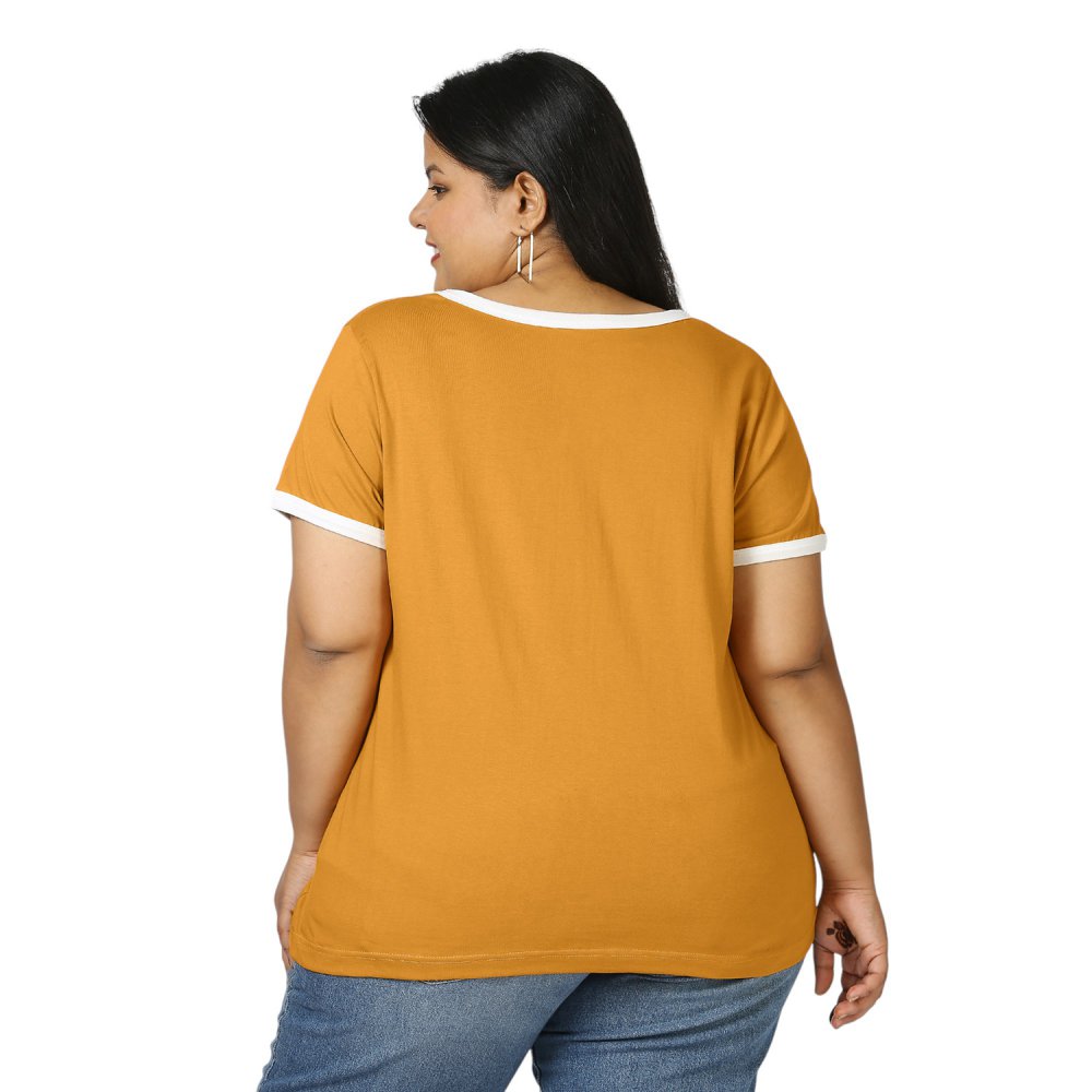 T-Shirt - Pocket - Gold