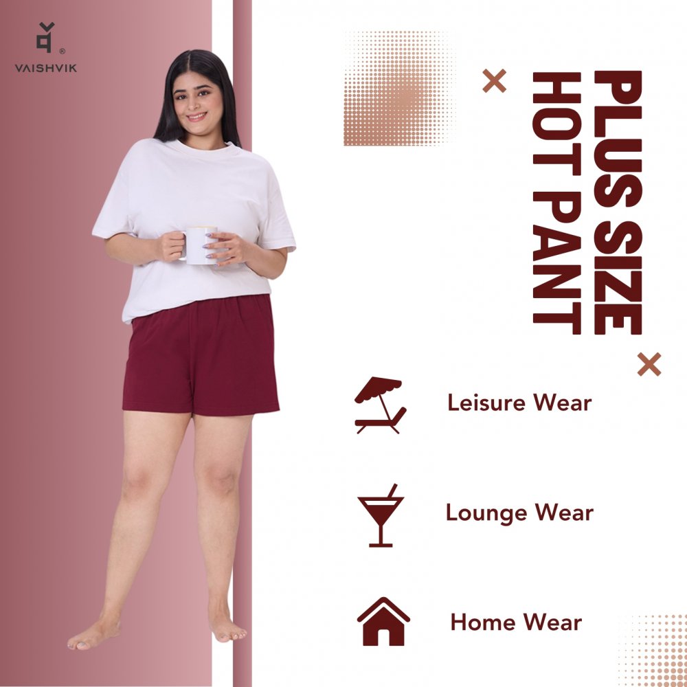 Hot Pant - Maroon